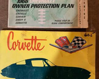 1966 Corvette Owner's Guide and manual 