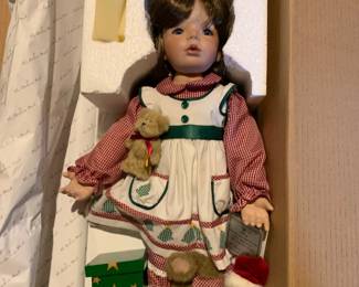 Boyd's Bear collector doll Danbury Mint