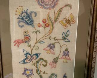 embroidered picture