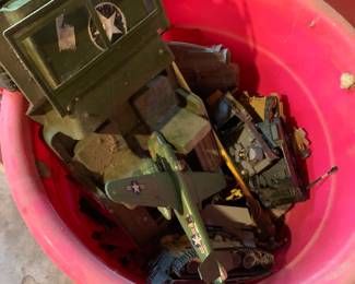 bin of toys