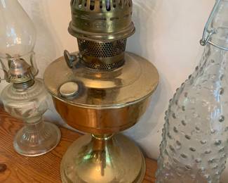 Aladdin brass lamp 