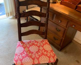 ladder back chair