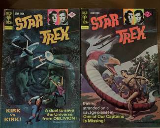2 Star Trek comic books