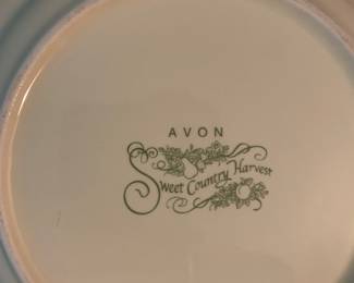 Sweet Country Harvest Avon china set
