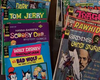 assorted comic books