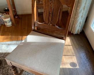 oak table and chairs