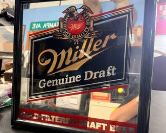 Miller genuine draft mirror