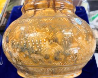 LCT Tiffany Studios pottery vase circa 1910