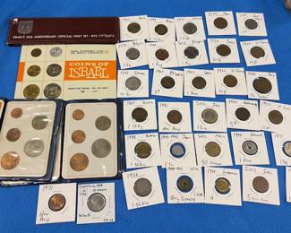 Collection of foreign coins