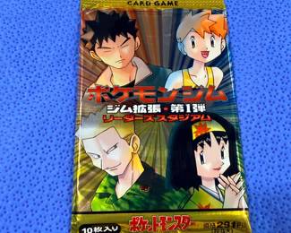 Amazing collection of 1996 and 1998 Pokémon cards still sealed in the packages