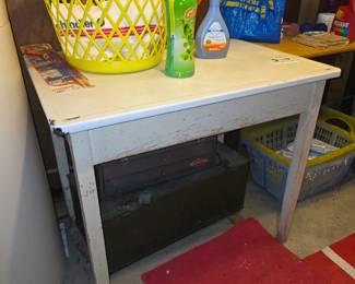 Vintage folding table