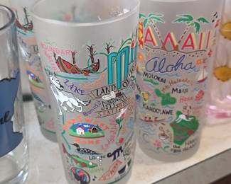 Mn frosted mugs and Hawaiian frosted mugs