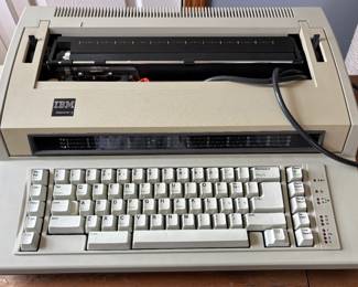 IBM Actionwriter 1, a vintage electronic typewriter manufactured mid-80’s and replacement ribbons