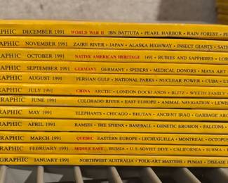 National Geographic Magazine Collections 1940s-1990s