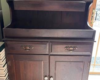 Antique Dry Sink w working light