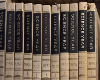 The World Book Encyclopedia “Science Year” 1965-1975 Except 1970