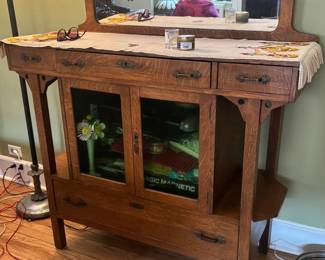 Antique English A&C buffet