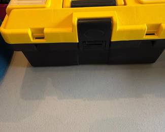 STANLEY Inch Plastic Toolbox with Tools