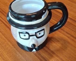 Anthropomorphic Hedgehog Ceramic Mug