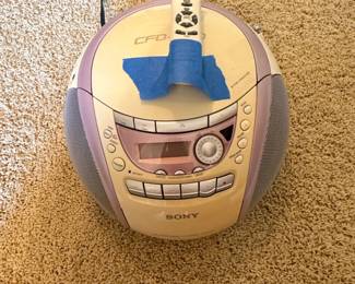 Sony CFDS CD Boombox fourth image