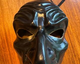 Black Pulcinella Commedia dellArte Mask