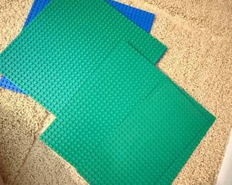 LEGO Classic Base Plates  Green, Blue