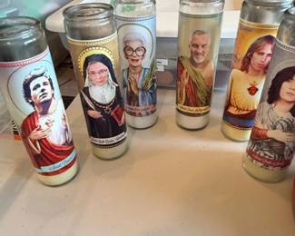 Pop Culture Saint Prayer Candles