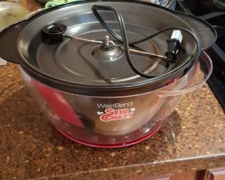 West Bend Stir Crazy Electric Popcorn Popper