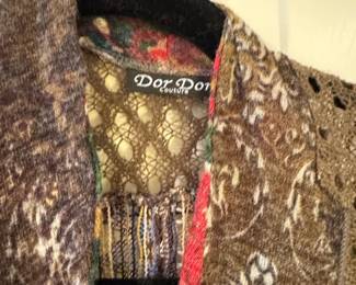 Dor Dor Couture Patchwork Vest Dress second image