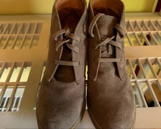 Womens Lucky Brand Emilia Suede Chukka Boots