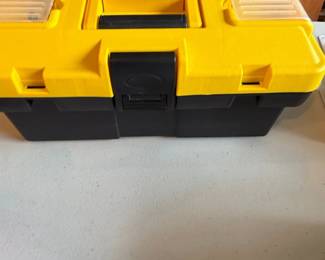 Stanley Plastic Toolbox with Assorted Tools third image