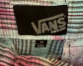 Vans Plaid TieDye Board Shorts second image