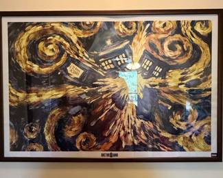 Doctor Who Exploding Tardis Poster