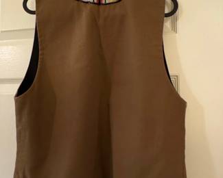 Southwestern Style Vest with Striped Trim second image