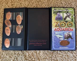 Souvenir Pressed Penny Collection Album second image
