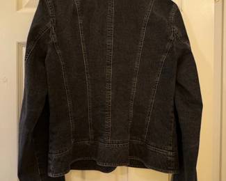 Loft Womens Denim Blazer third image