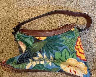 Fossil Tropical Canvas Shoulder Bag third image