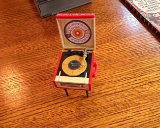 Record Store Day Electric Fetus Miniature Turntable Replica