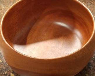 Kamani Wood Salad Bowl by Lokela