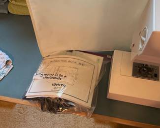 WHITE Sewing Machine second image