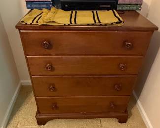 Vintage Wooden Chest of Drawers