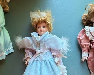 Victorian Style Porcelain Doll
