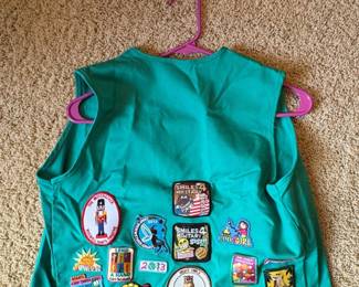 Girl Scouts USA Vest with Patches second image