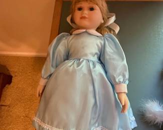 Collection of Three Porcelain Dolls third image