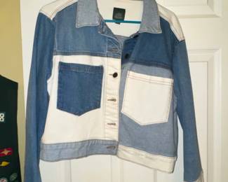 Wild Fable Colorblock Denim Jacket