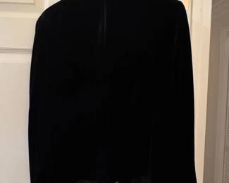 Jones New York Country Black Velvet Blazer second image