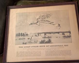 The Great SteamDuck of Louisville, Print