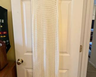 Womens Crochet Knit Maxi CoverUp Dress