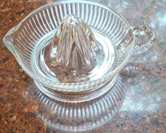 Anchor Hocking Glass Citrus Juicer Reamer