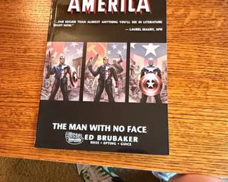 Captain America The Man With No Face Graphic Novel